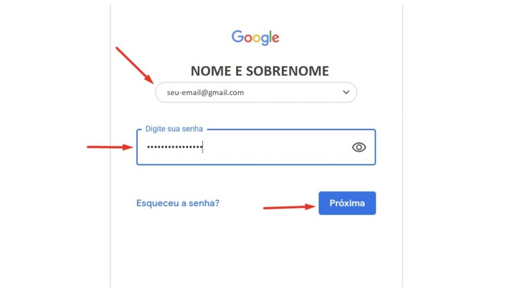 Nome e sobrenome