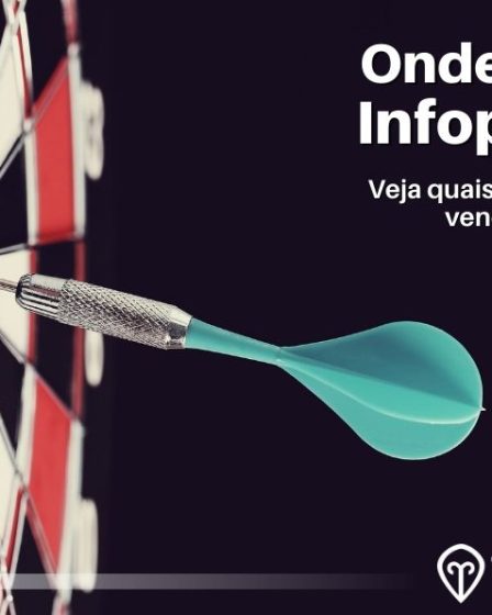 Alvo vermelho, branco e preto com dardo azul no centro